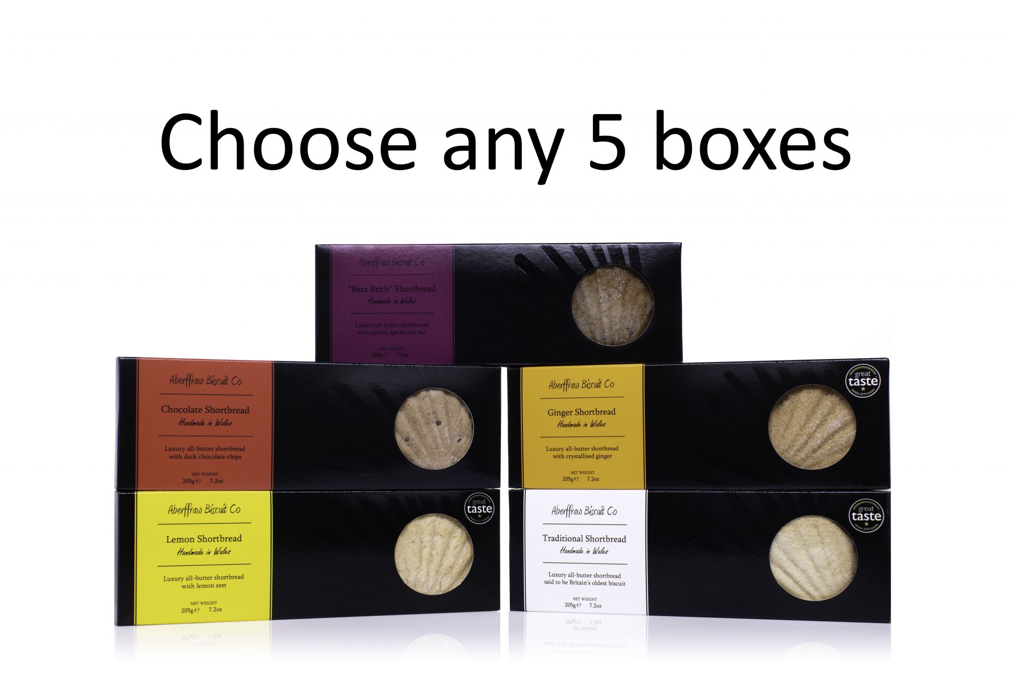 Aberffraw Biscuits – Choose any 5 boxes - Shepherd's Biscuits