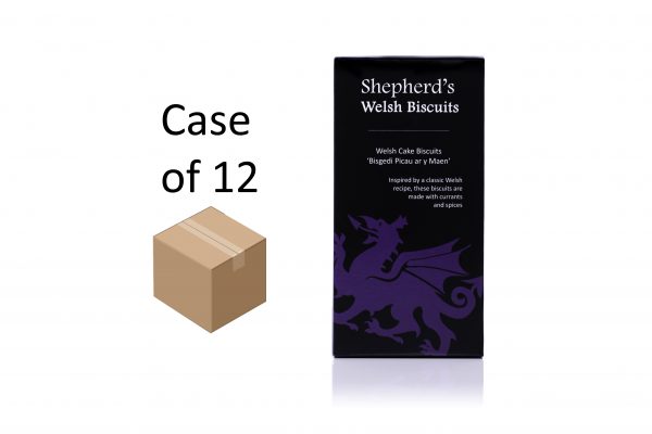 Shepherds Welsh Biscuits - Welsh Cake 165g box case of 12
