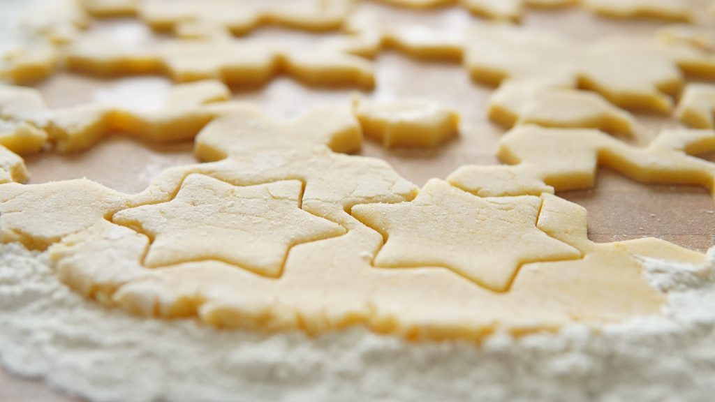 Christmas shortbread cookies