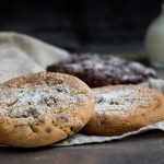 icing sugar on cookies