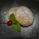 Biscuits and fruit