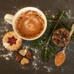 Hot chocolate and biscuits