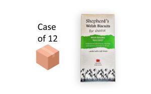BFCR01 - Shepherd's Welsh Biscuits for Cheese, Oatcake Biscuits, 144g box, case of 12